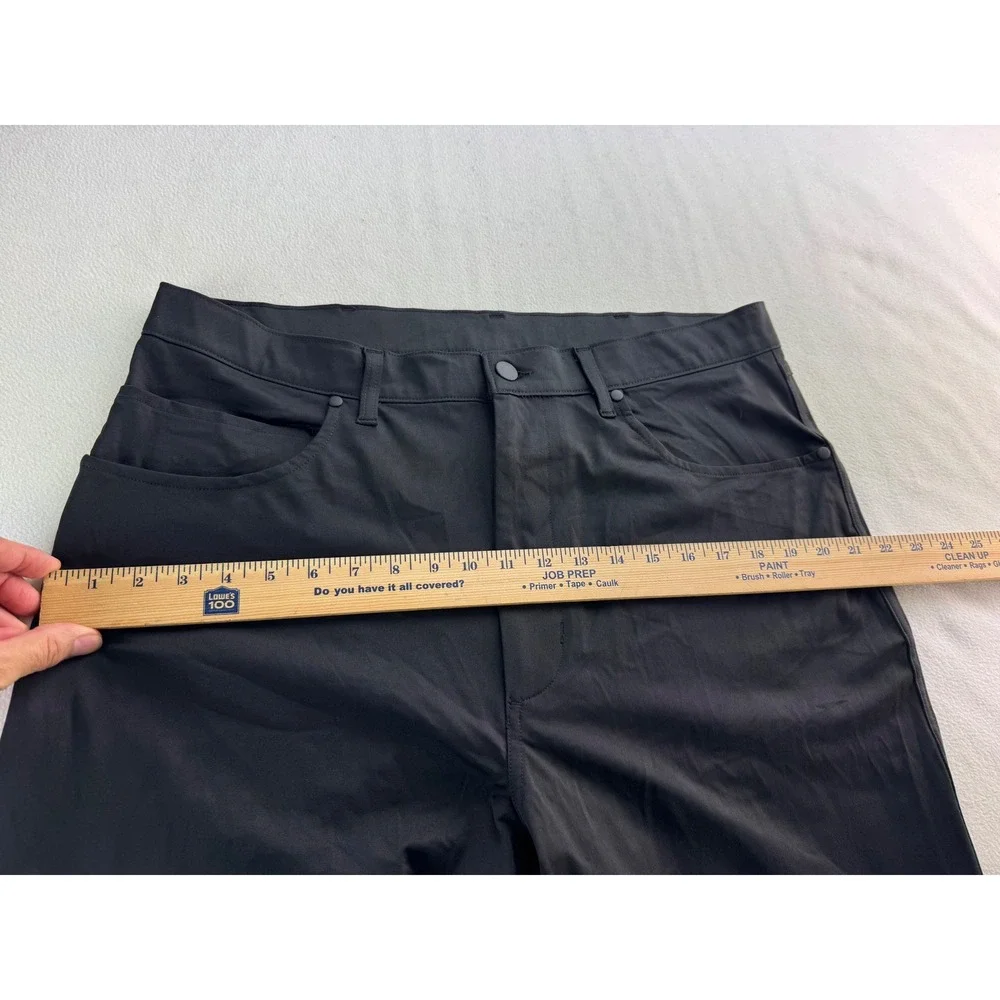 Stylus Mens Black Polyester Performance Dress Pants Size‎ 36x36 Modern Fit